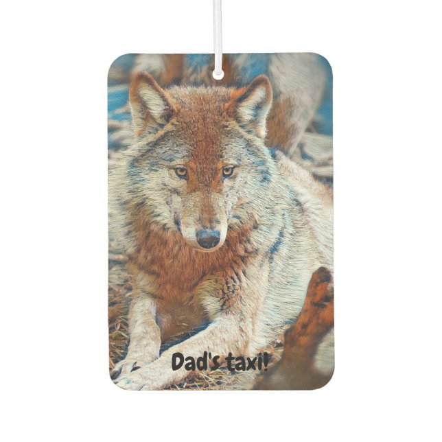 Wolf Car air freshener (Front)