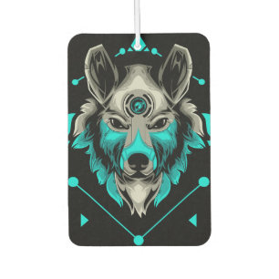 Wolf Car Air Freshener