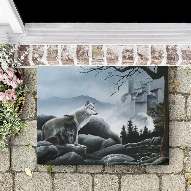 Wolf Castle Guards Doormat (Creator Uploaded)