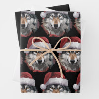Wolf Christmas Funny Xmas Gift Animal Lovers