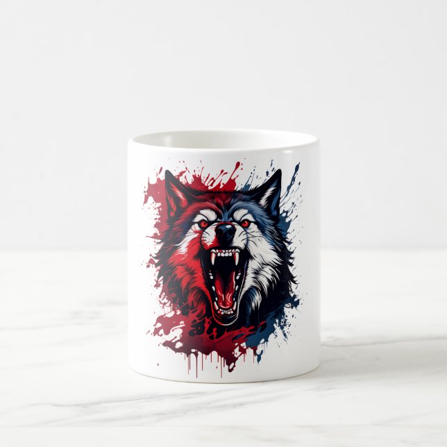 Wolf Coffee Mug (Center)