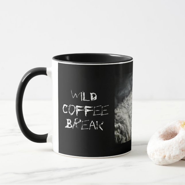 Wolf：Coffee Mug (With Donut)