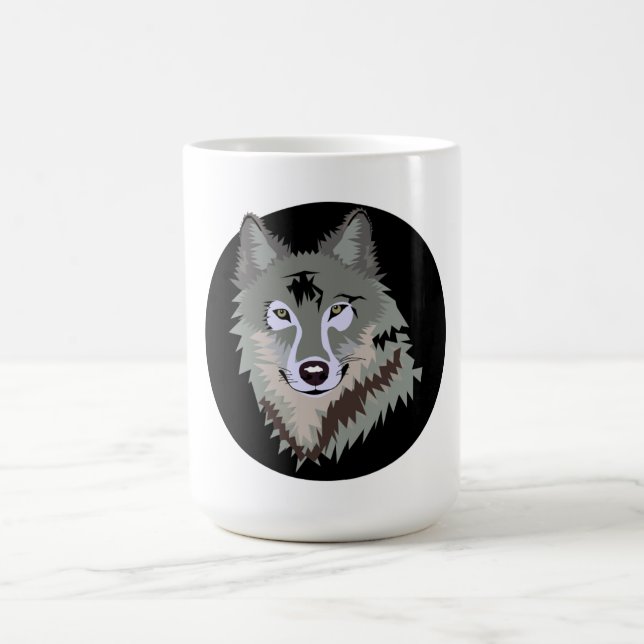 Wolf Coffee Mug (Center)
