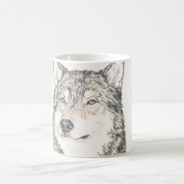 Wolf Coffee Mug Alpha Male (Center)