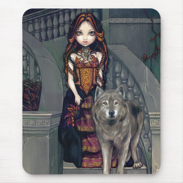 "Wolf Countess" Mousepad (Front)