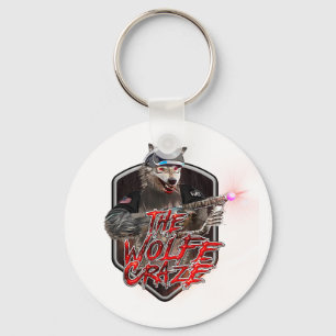 Wolf Craze Key Ring