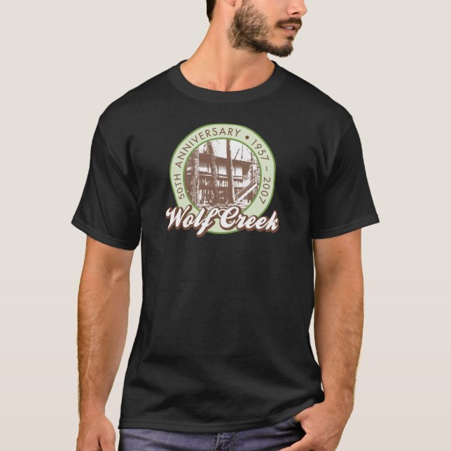 Wolf Creek Men's Black Tee (Front)