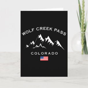 Wolf Creek P Colorado Rocky Mountains Ski Resort S Card