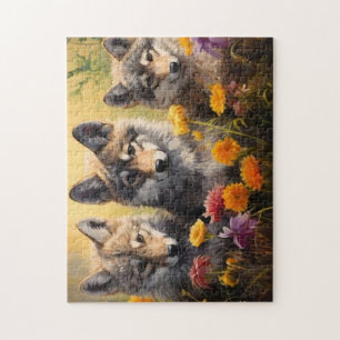 Wolf Cubs Jigsaw Puzzle