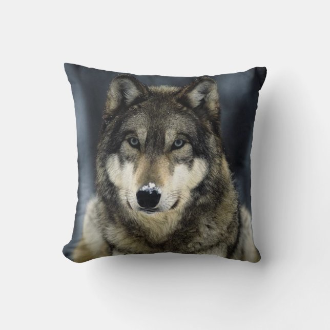 Wolf Cushion (Front)
