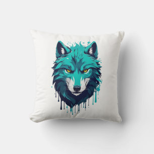 wolf cushion
