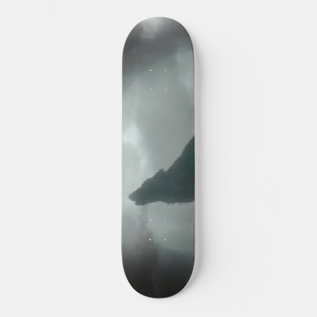 Wolf - Customised Skateboard (Front)