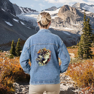 Wolf denim jacket