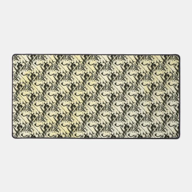 Wolf Desk Mat (Front)