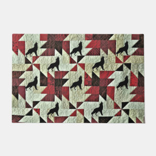 Wolf Doormat