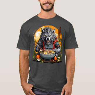 Wolf Eat A Ramen T-Shirt
