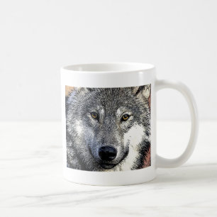 Wolf Eyes Artwork Coffee Mug