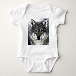Wolf Eyes Baby Bodysuit