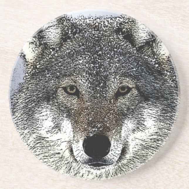 Wolf Eyes Coaster (Front)