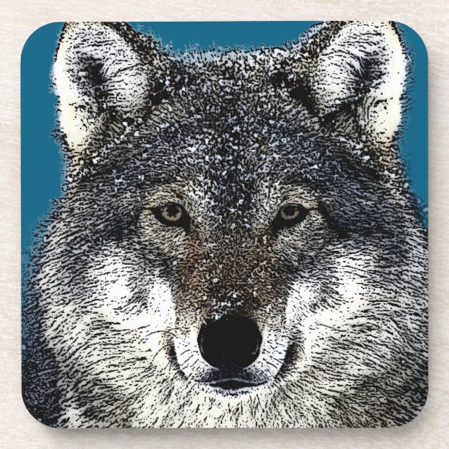 Wolf Eyes Coaster (Front)
