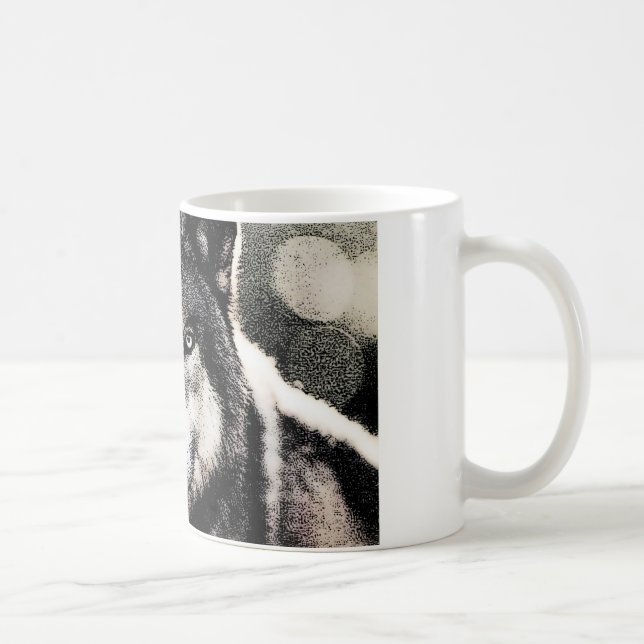 Wolf Eyes Coffee Mug (Right)
