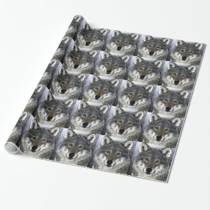 Wolf Eyes Wrapping Paper