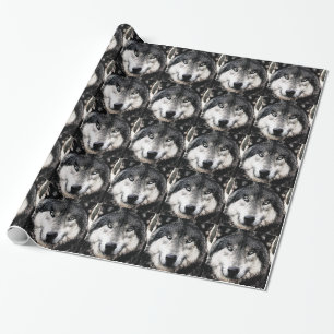 Wolf Eyes Wrapping Paper