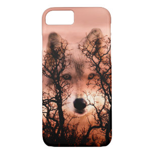 Wolf face iPhone 8/7 case