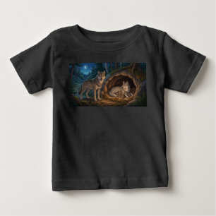 Wolf Family   Baby T-Shirt