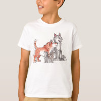 Wolf Family Kids T-Shirt