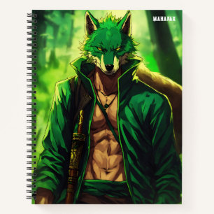 "Wolf Fang Swordsman" Notebook