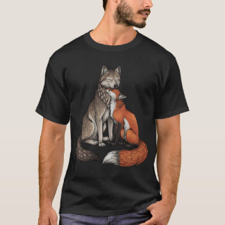 Wolf Fo friend gift T-Shirt
