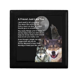 Wolf - Friend Poem Gift Box