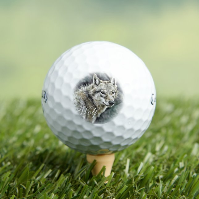 Wolf Golf Balls (Insitu Tee)