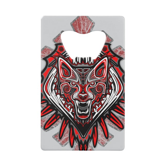 Wolf Haida Tribal Totem Design (Front)
