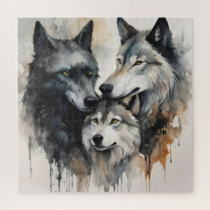 Wolf Harmony Jigsaw Puzzle