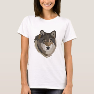 Wolf Head Animal Grey Wild Wolf T-Shirt