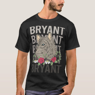 Wolf Head - Bryant Name T-Shirt