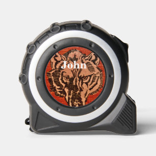 Wolf Head on Red 1