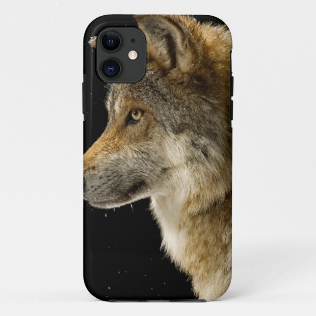 Wolf Head Side View Case-Mate iPhone Case (Back)