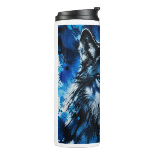 Wolf head thermal tumbler