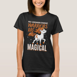 Wolf–hirschhorn Syndrome Warrior Unicorn Lover Whs T-Shirt