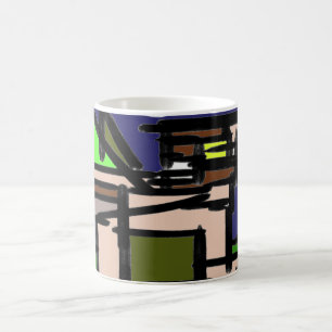 Wolf howl night coffee mug