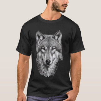 Wolf Howling Animal Nature Forest Wolves T-Shirt