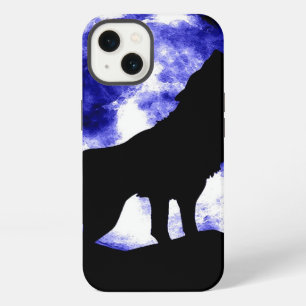 Wolf Howling at Moon iPhone 13 Case