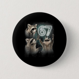 Wolf Howling At The Moon 67 6 7 Halloween 67 Wolf  Cm Round Badge