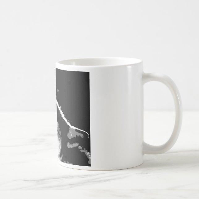 Wolf Howling Coffee Mug (Right)