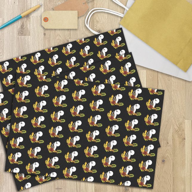 Wolf Howling Moon Tissue Paper (Creator Uploaded)