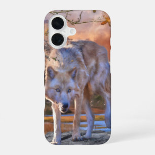 Wolf HUNTING GROUNDS iPhone 16 Case