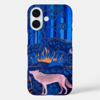 Wolf in a Mystical Forest